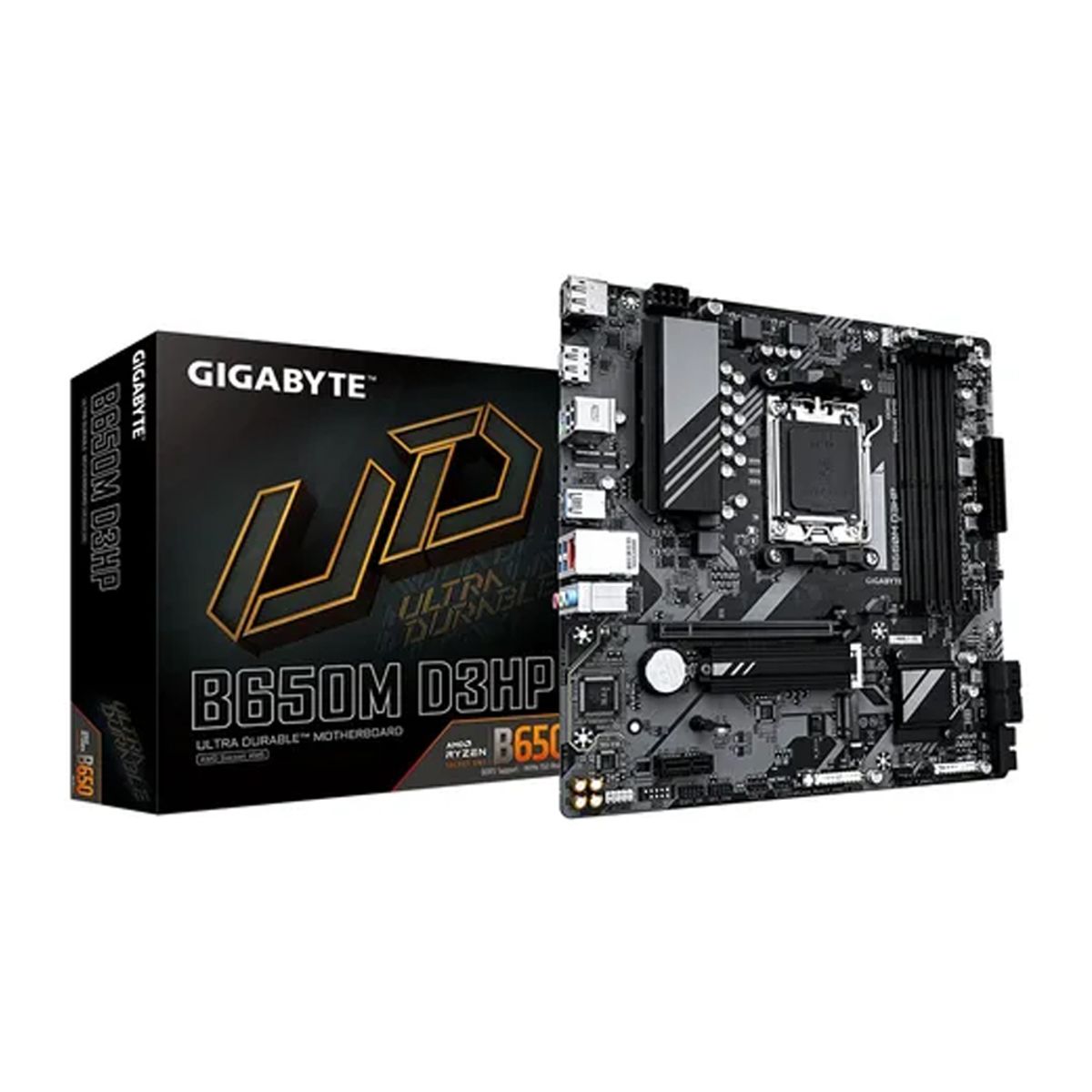 GIGABYTE - Placa Madre Gigabyte B650M D3Hp - Matx, Rendimiento Sólido Y Gran Conectividad Para Tu Pc.