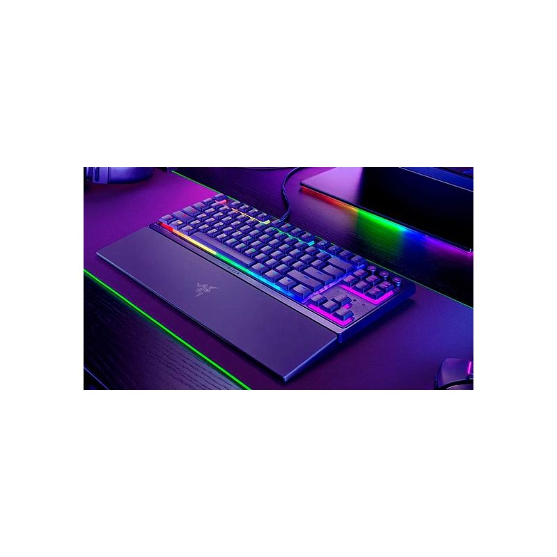 RAZER - Teclado Gaming Razer Ornata V3 Tkl Chroma, Diseño Compacto Y Retroiluminación Dinámica