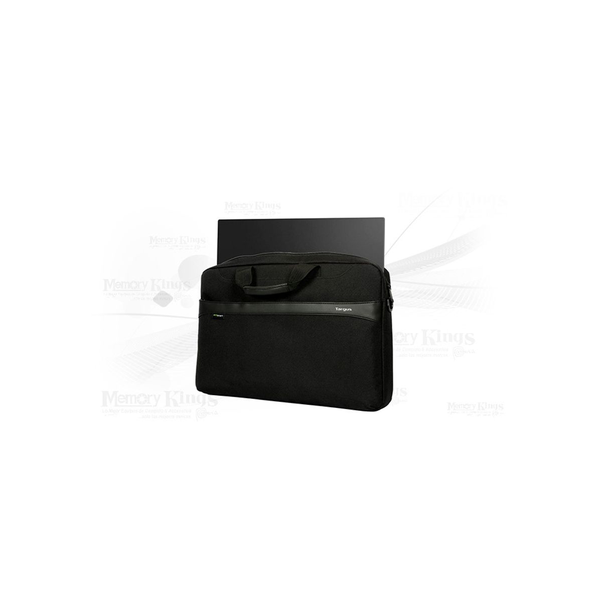 TARGUS - Maletín Targus Geolite Ecosmart Slim Brief 16" Negro - Ligero Y Elegante Para Laptop