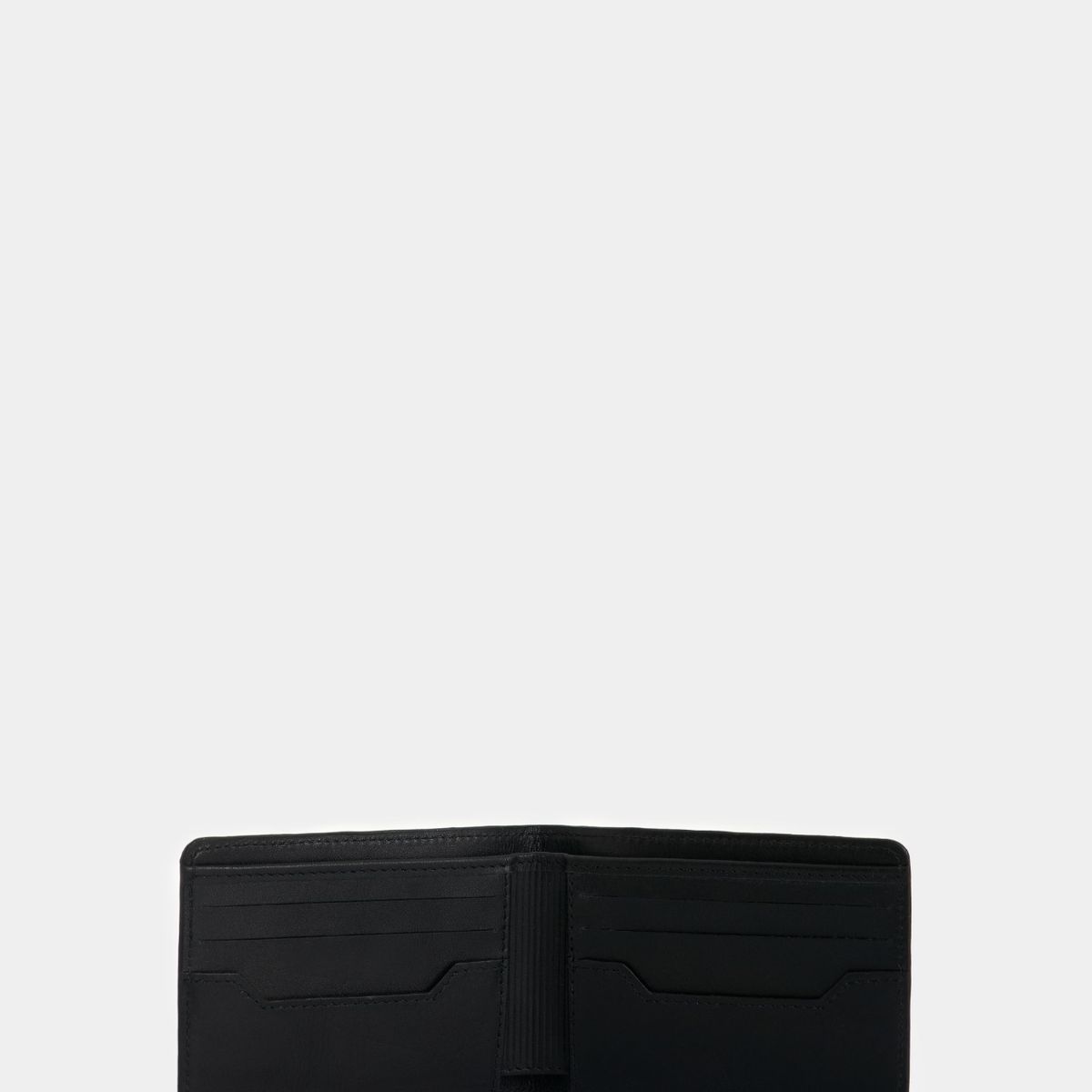 VELEZ - Vélez Billetera Alden De Cuero Para Hombre Monogram Negro