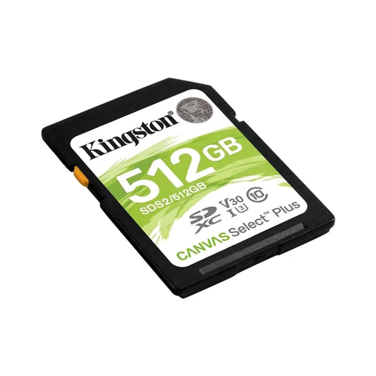 KINGSTON - Memoria Sd Kingston Canvas Select Plus 512Gb - Alta Velocidad Y Rendimiento Confiable