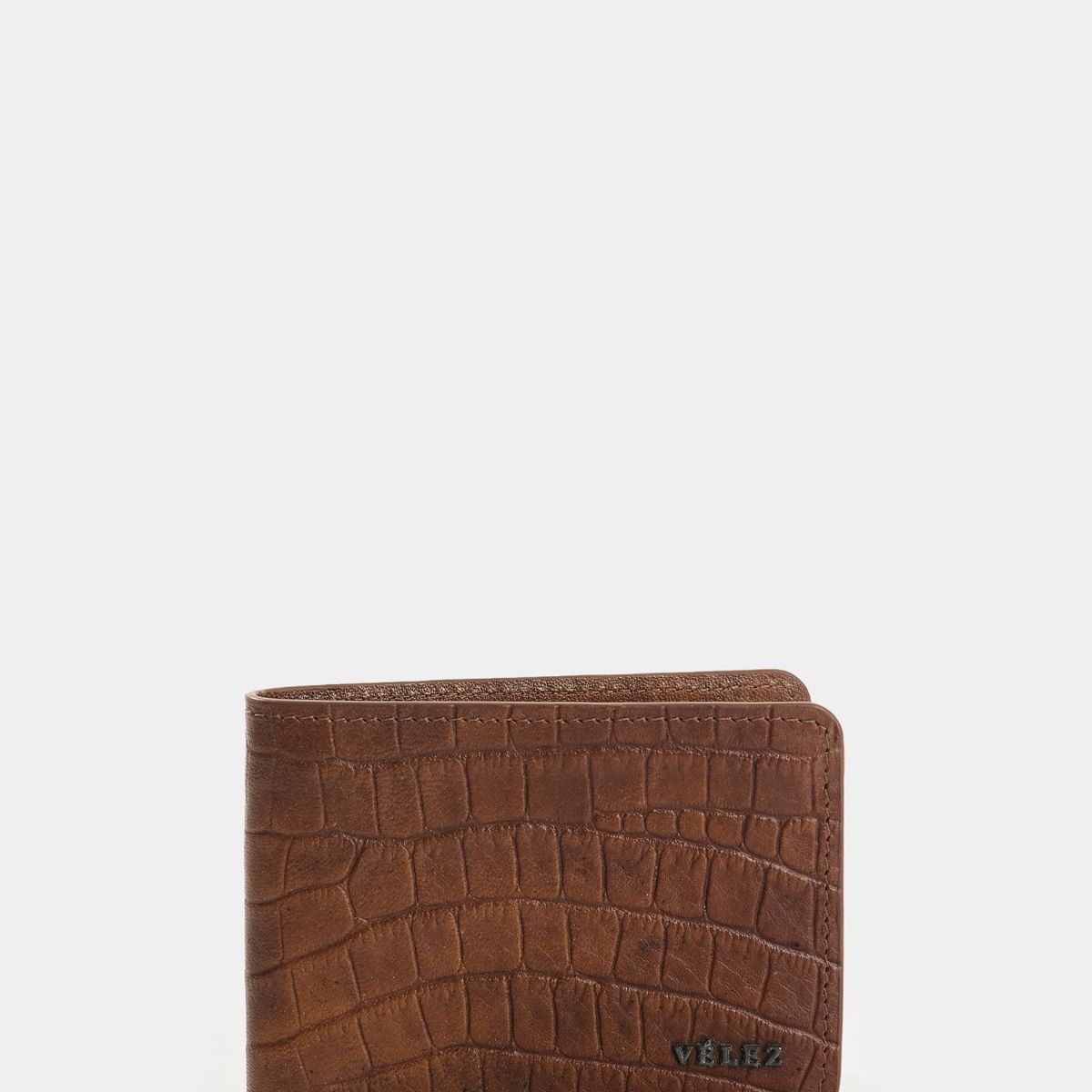 VELEZ - Vélez Billetera Muta Cuero Hombre Textura Miel