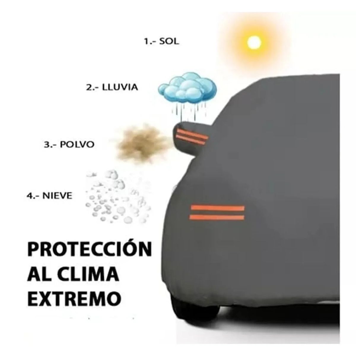 GENERICO - Cobertor De Auto Hyundai I20 Hatchback Impermeable
