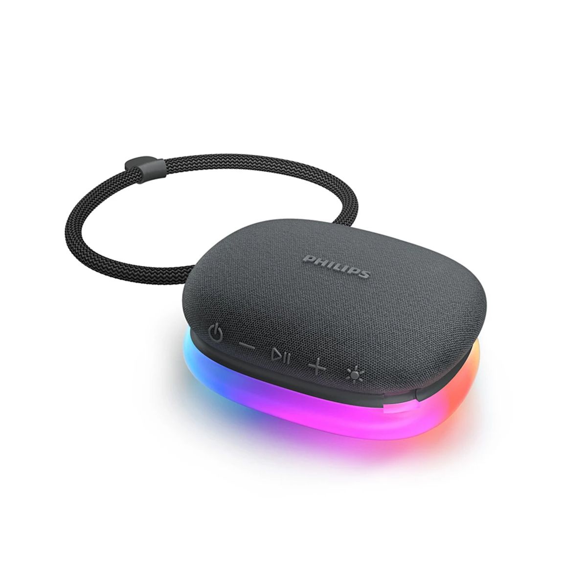 PHILIPS - Parlante Bluetooth Philips Tas2307Bk Rgb 10W - Sonido Envolvente Y Diseño Moderno