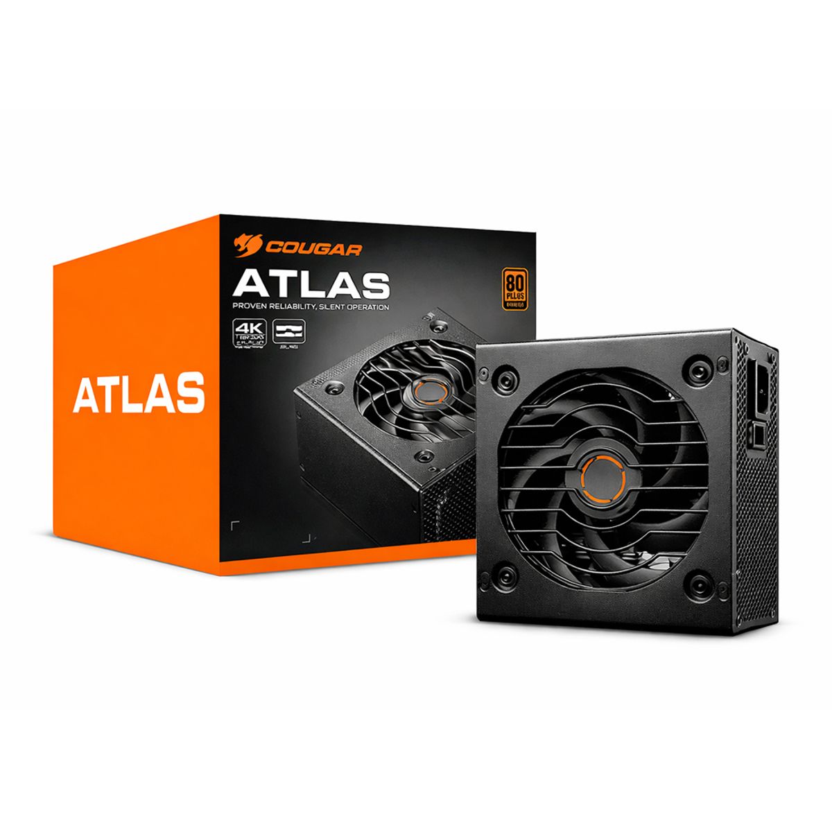 COUGAR - Fuente De Poder Cougar Atlas 650W 80 Plus Bronze, Eficiencia Energética Y Alta Rendimiento