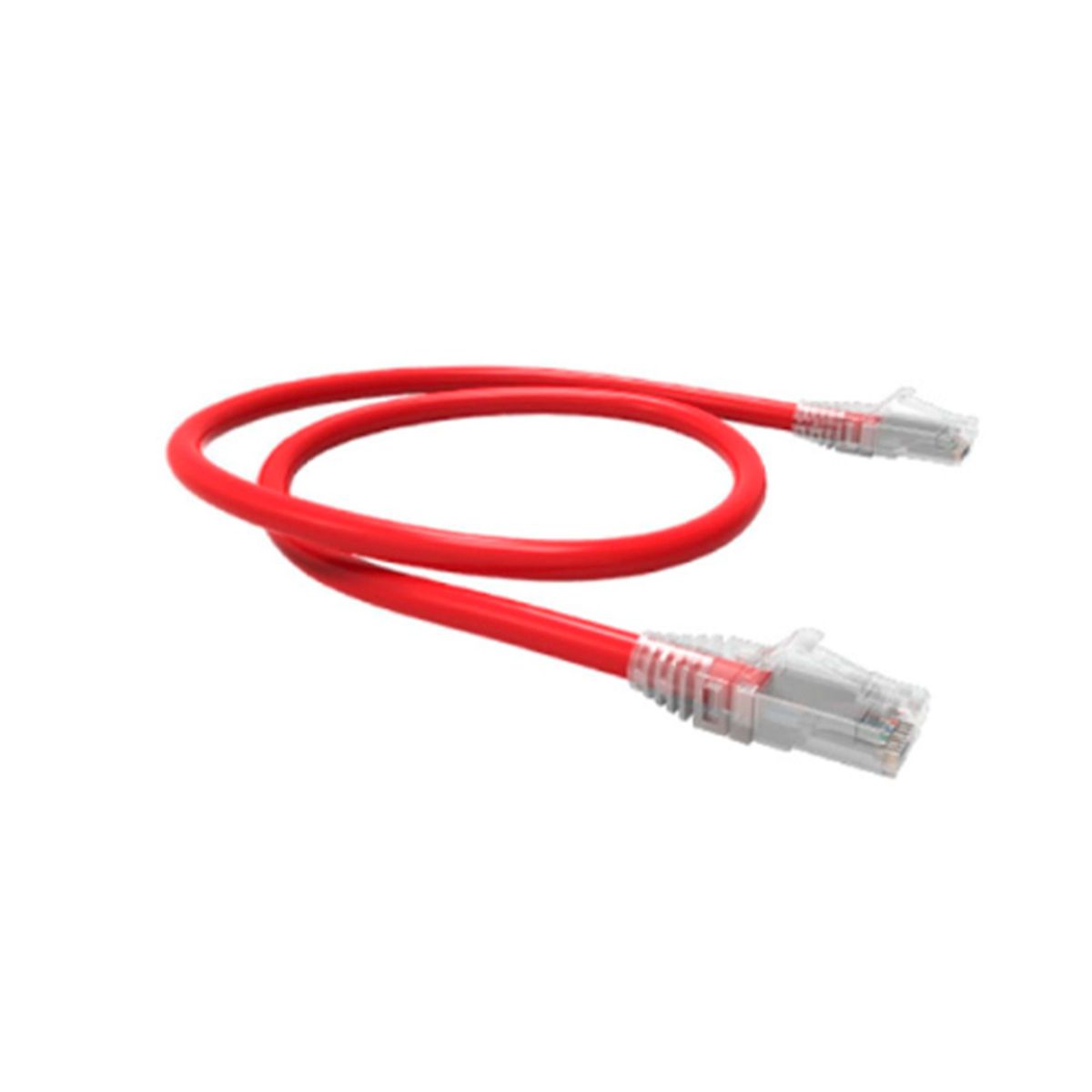 FURUKAWA - Cable Patch Utp 3M Furukawa Gigalan Cat.6 Lszh, Negro Y Rojo, Alta Velocidad Y Seguridad