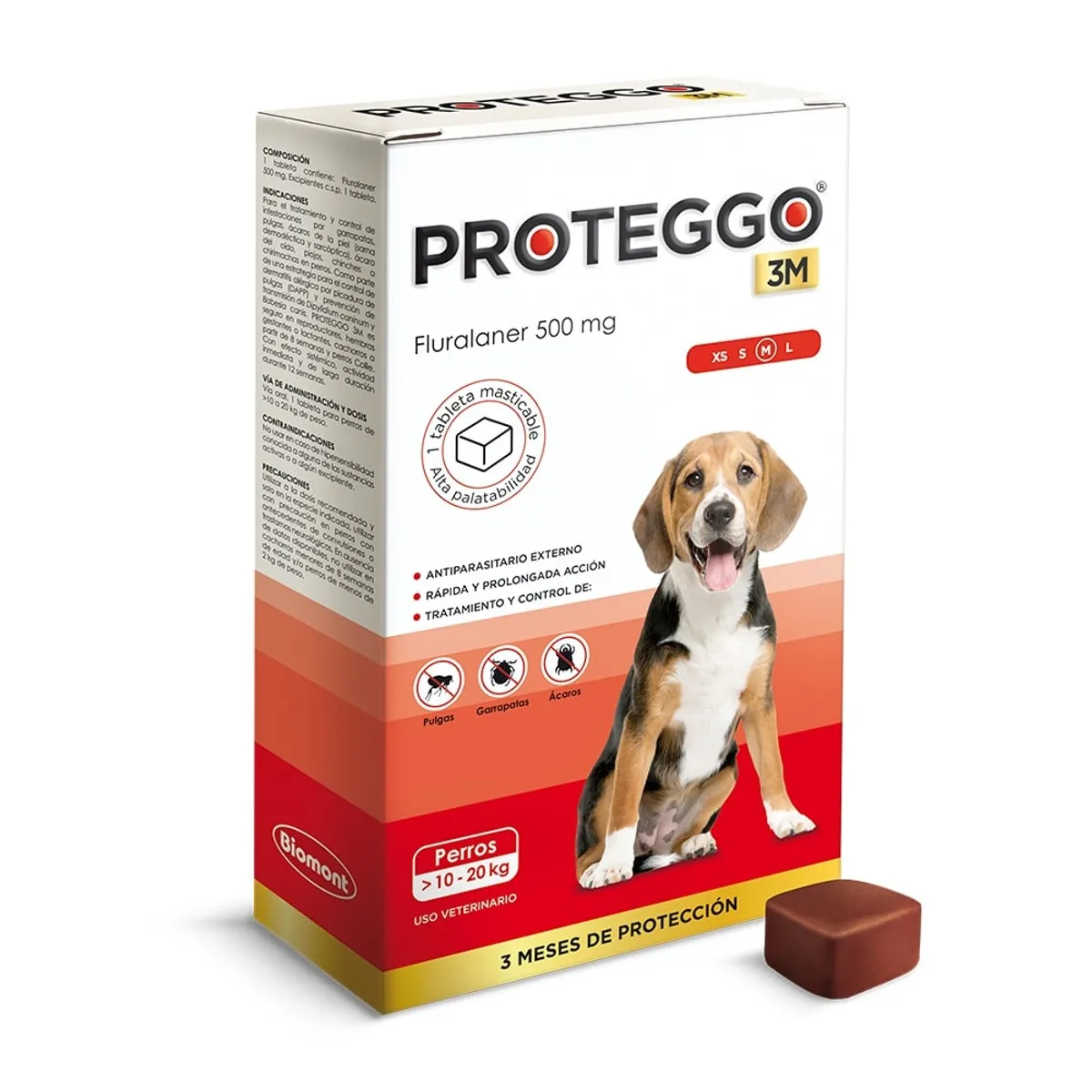 PROTEGGO - PROTEGGO 3M DE 10 A 20 KG x 1 Tableta