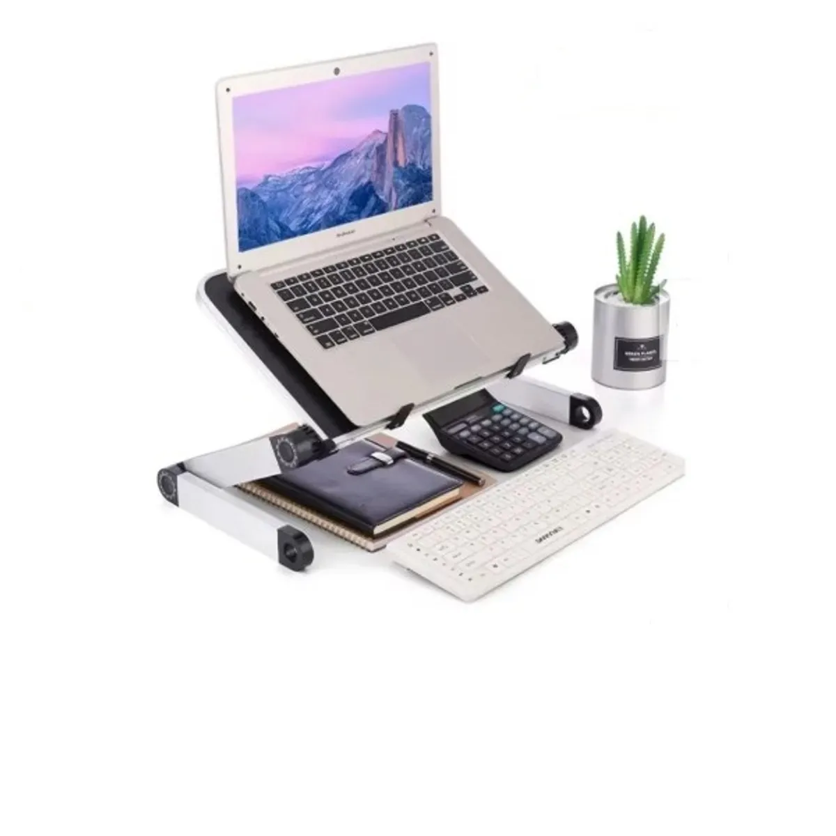 GENERICO - Soporte Para Laptop - Mesa Regulable - Hasta 17 Pulgadas