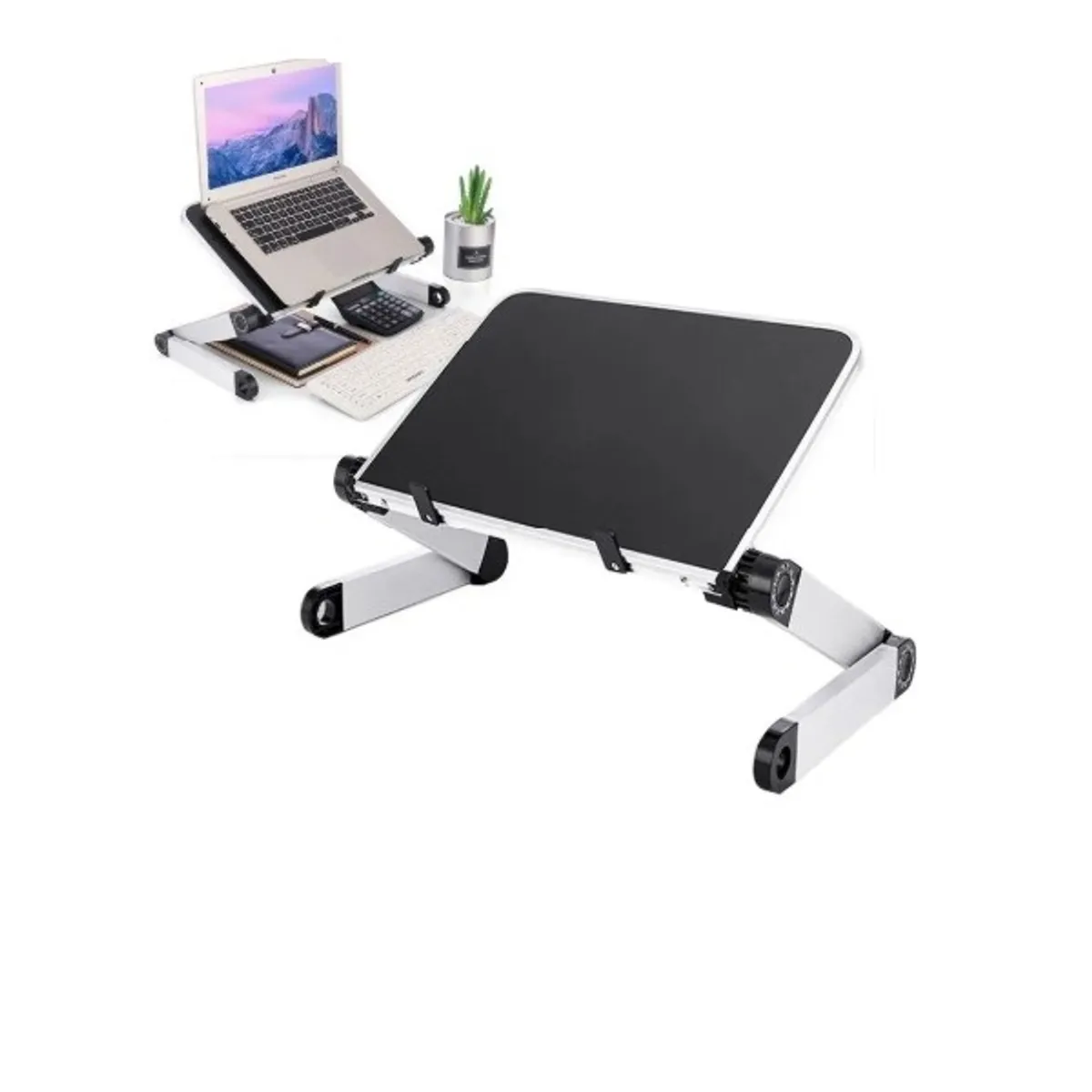 GENERICO - Soporte Para Laptop - Mesa Regulable - Hasta 17 Pulgadas