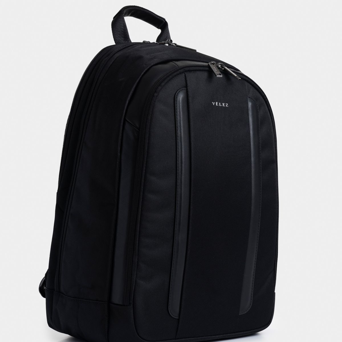 VELEZ - Vélez Mochila Lona Monocromático Negro