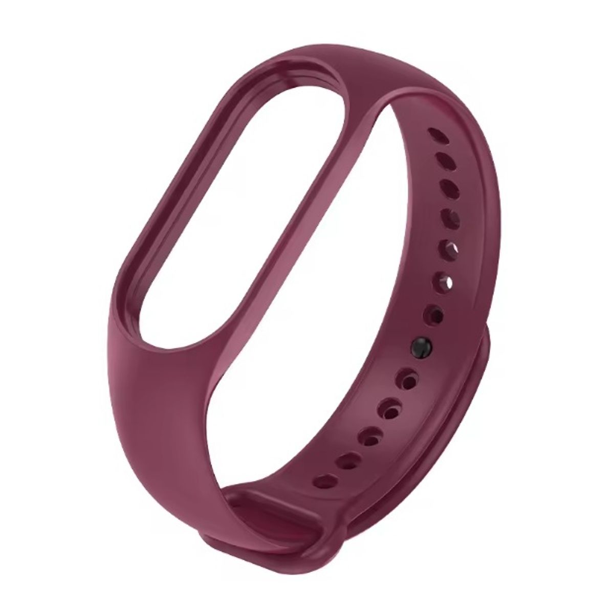 GENERICO - Correa de Silicona Para Xiaomi Mi Band 6 vinotinto