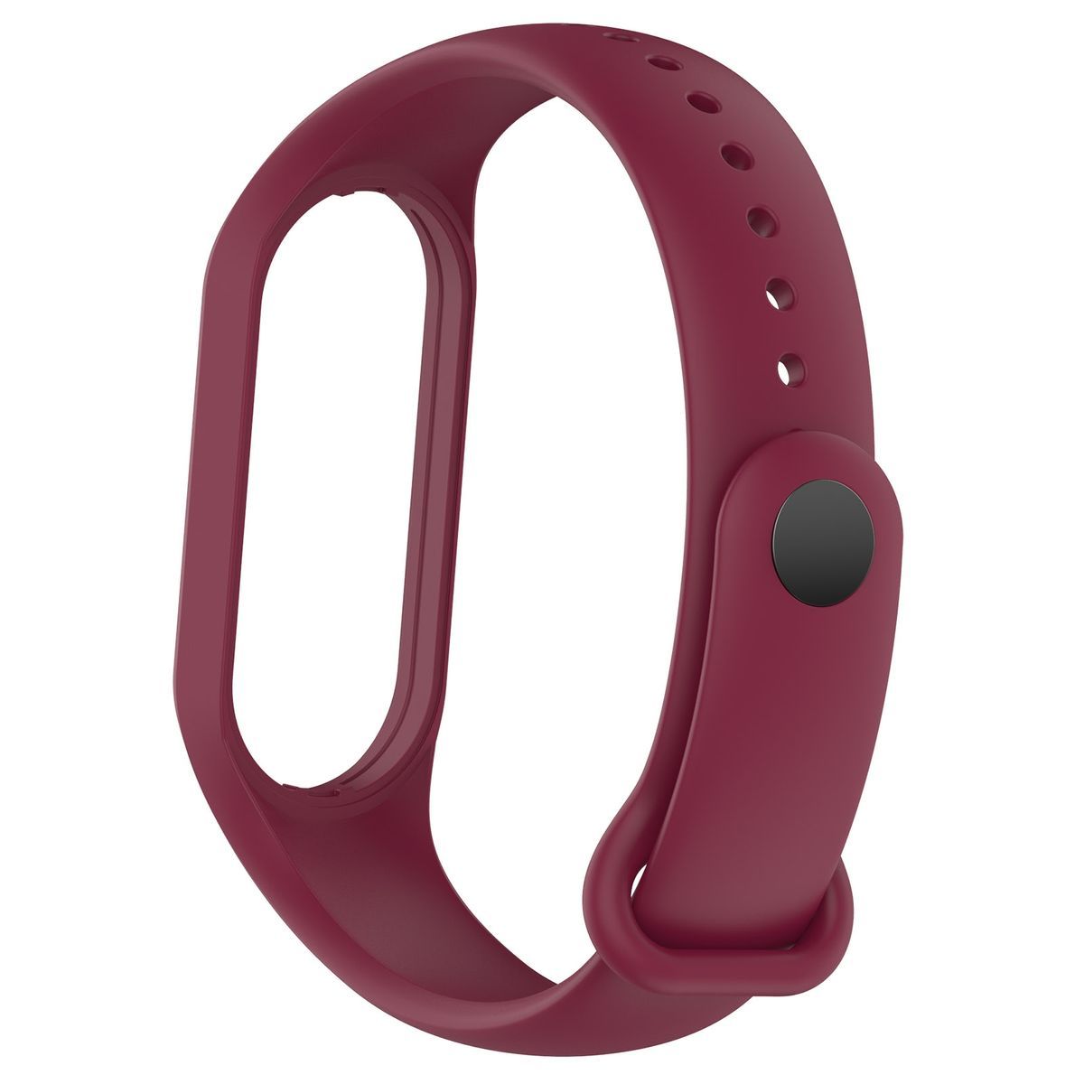 GENERICO - Correa de Silicona Para Xiaomi Mi Band 6 vinotinto