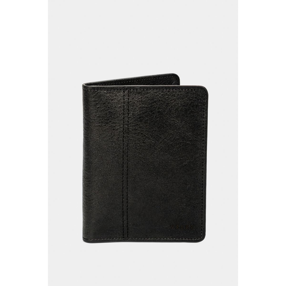 VELEZ - Vélez Porta Pasaporte Travel 2.0 Cuero Hombre Negro