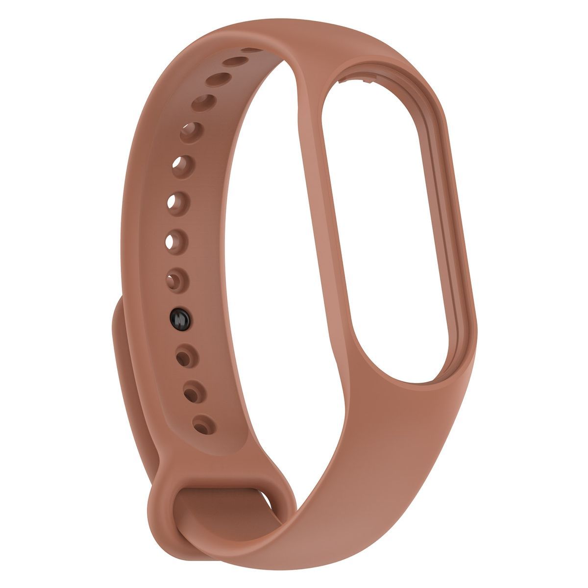 GENERICO - Correa de Silicona Para Xiaomi Mi Band 6 Marron