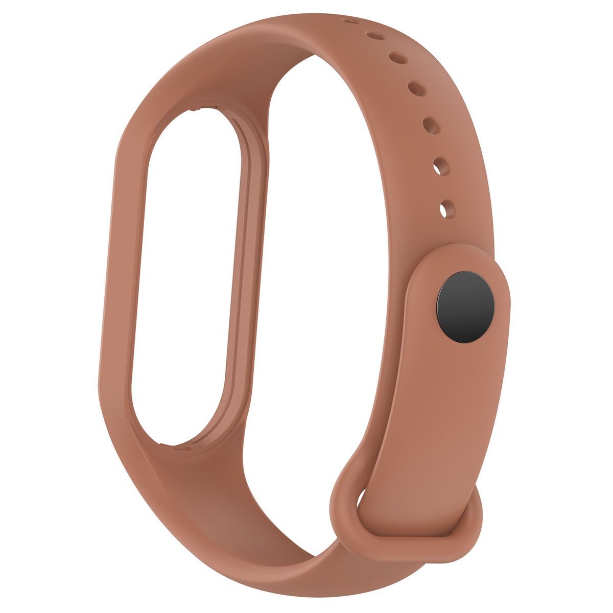 GENERICO - Correa de Silicona Para Xiaomi Mi Band 6 Marron