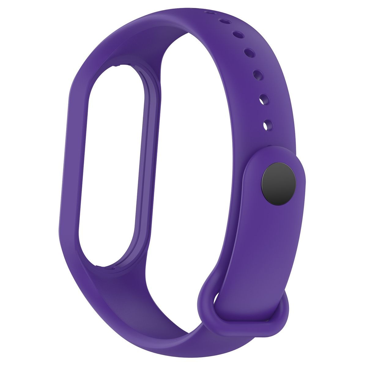 GENERICO - Correa de Silicona Para Xiaomi Mi Band 6 Morado