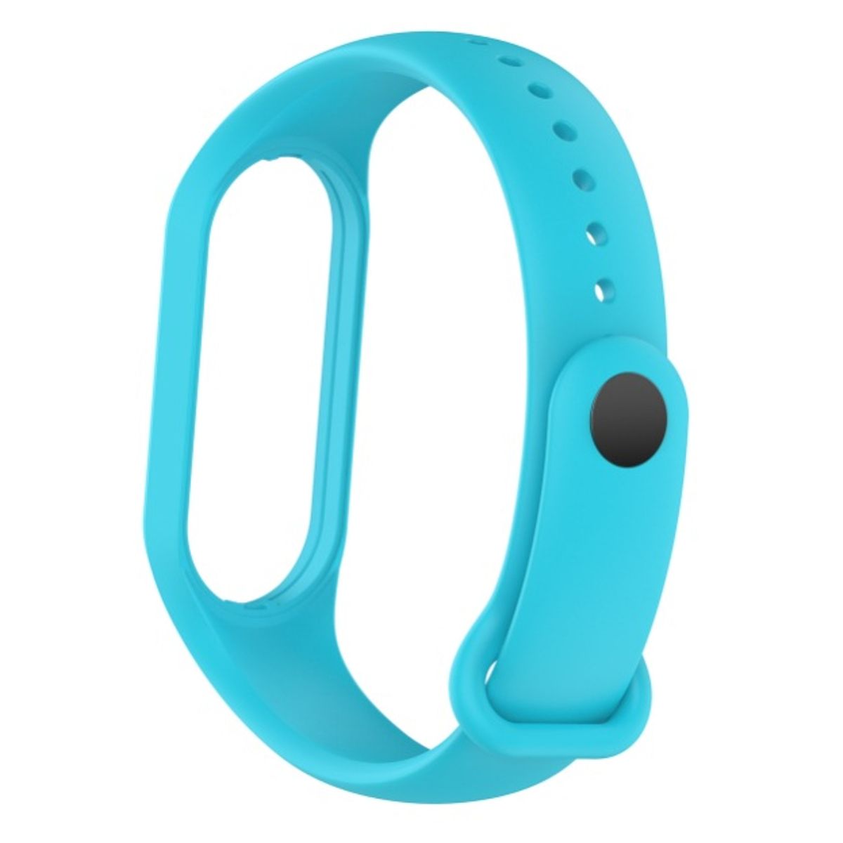 GENERICO - Correa de Silicona Para Xiaomi Mi Band 6 Azul Turquesa