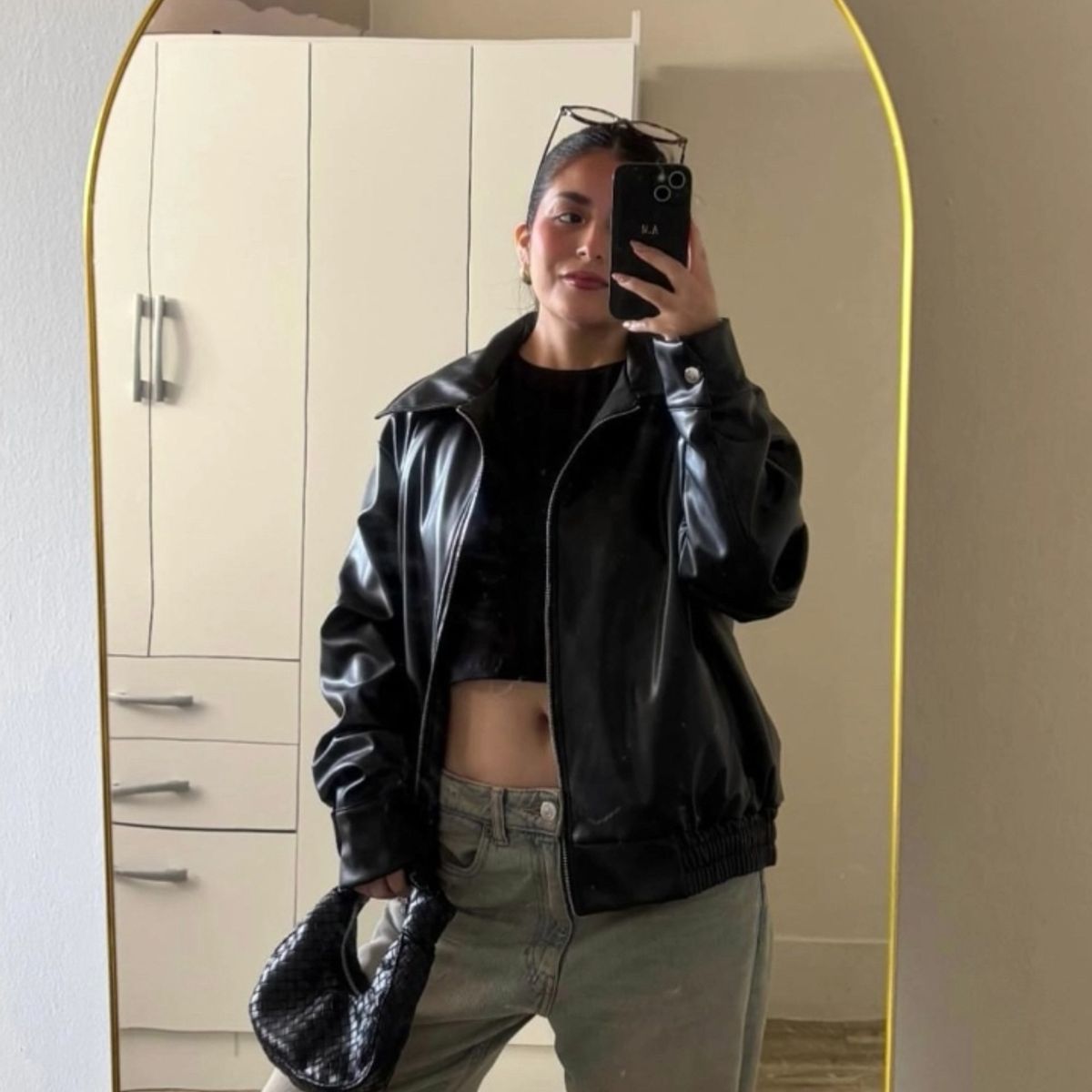 GENERICO - CASACA ESTILO OVERSIZE PARA MUJER