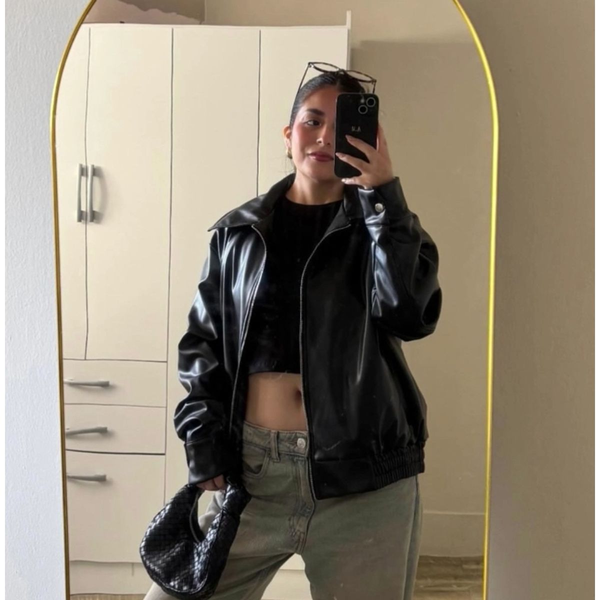 GENERICO - CASACA ESTILO OVERSIZE PARA MUJER