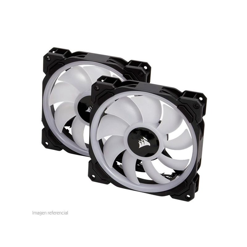 CORSAIR - Ventilador Corsair Ll140 Rgb De 14 Cm - 1300 Rpm, Control Pwm, Ideal Para Refrigeración Ef