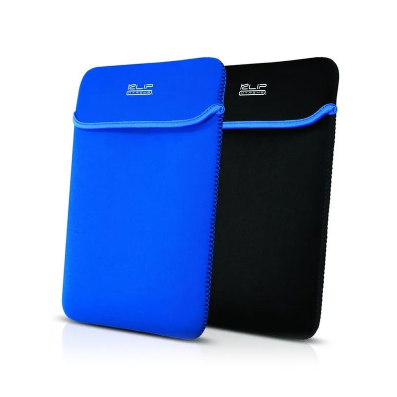 KLIP XTREME - Funda Para Notebook Klip Xtreme De Neopreno Reversible Para 15.6" - Negra Y Azul, Protecci