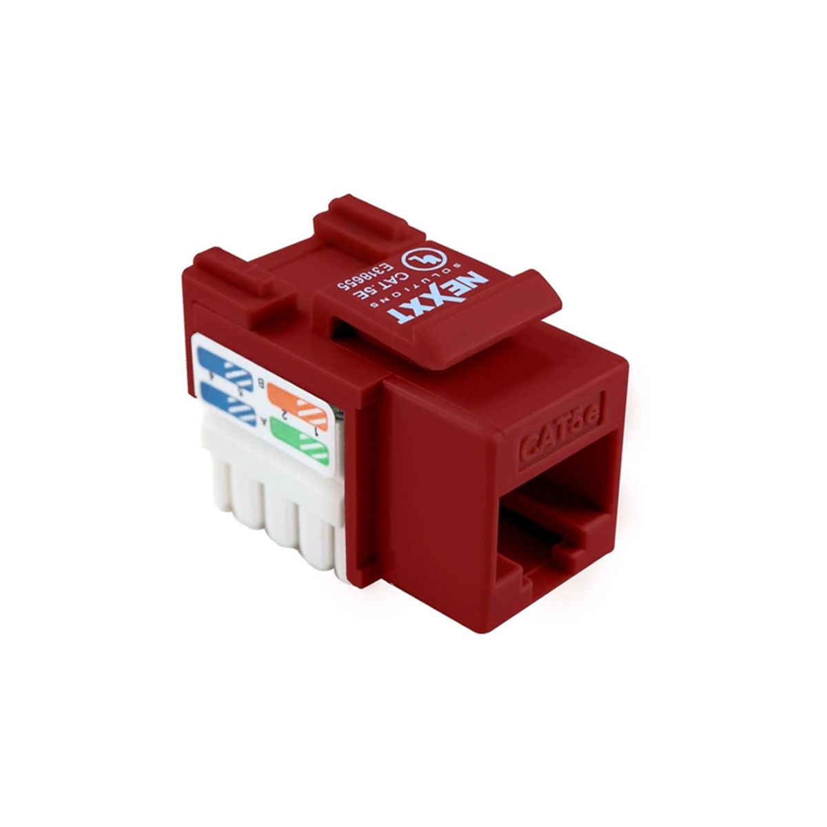 NEXT - Nexxt Modular Insert Rj-45 Para Red - 1 Puerto, Conectividad Rápida Y Eficiente