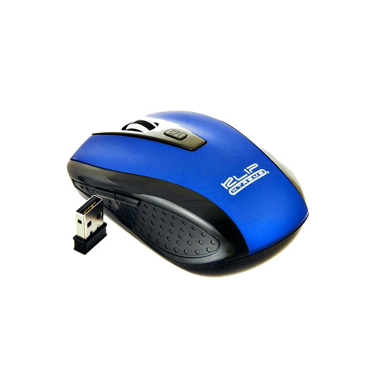 KLIP XTREME - Ratón Inalámbrico Klip Xtreme Kmw-340, Óptico 6 Botones, Diestro, 2.4 Ghz, Diseño Ergonómi