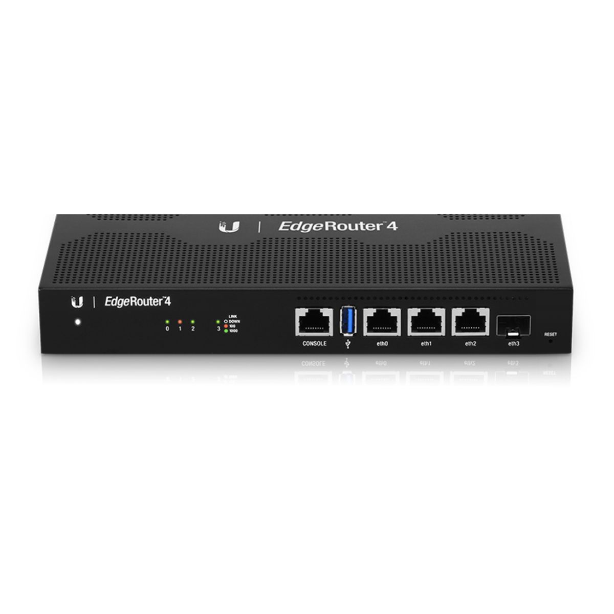 UBIQUITI - Ubiquiti Edgerouter Er-4 - Router Gigabit De Alta Velocidad, 4 Puertos Net, Diseño Compact