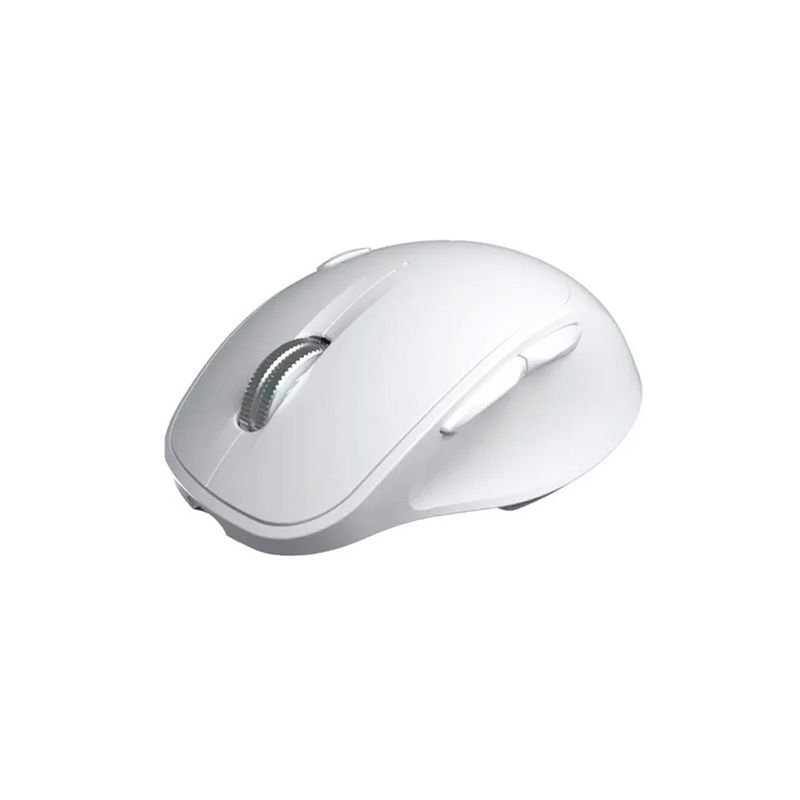 KLIP XTREME - Mouse Inalámbrico Klip Xtreme 2.4 Ghz Y Bluetooth 5.0, Dual Mode En Color Blanco Cool