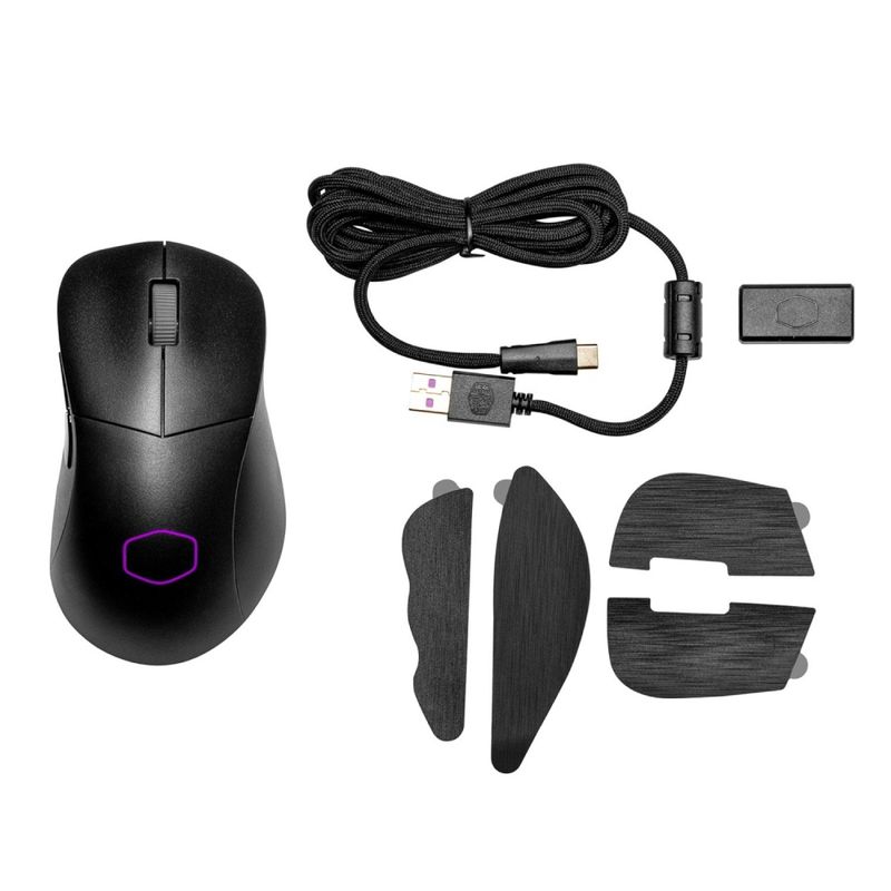 COOLER MASTER - Mouse Cooler Master Mm731 Híbrido Inalámbrico En Negro Mate - Ultraligero Y Ergonómico