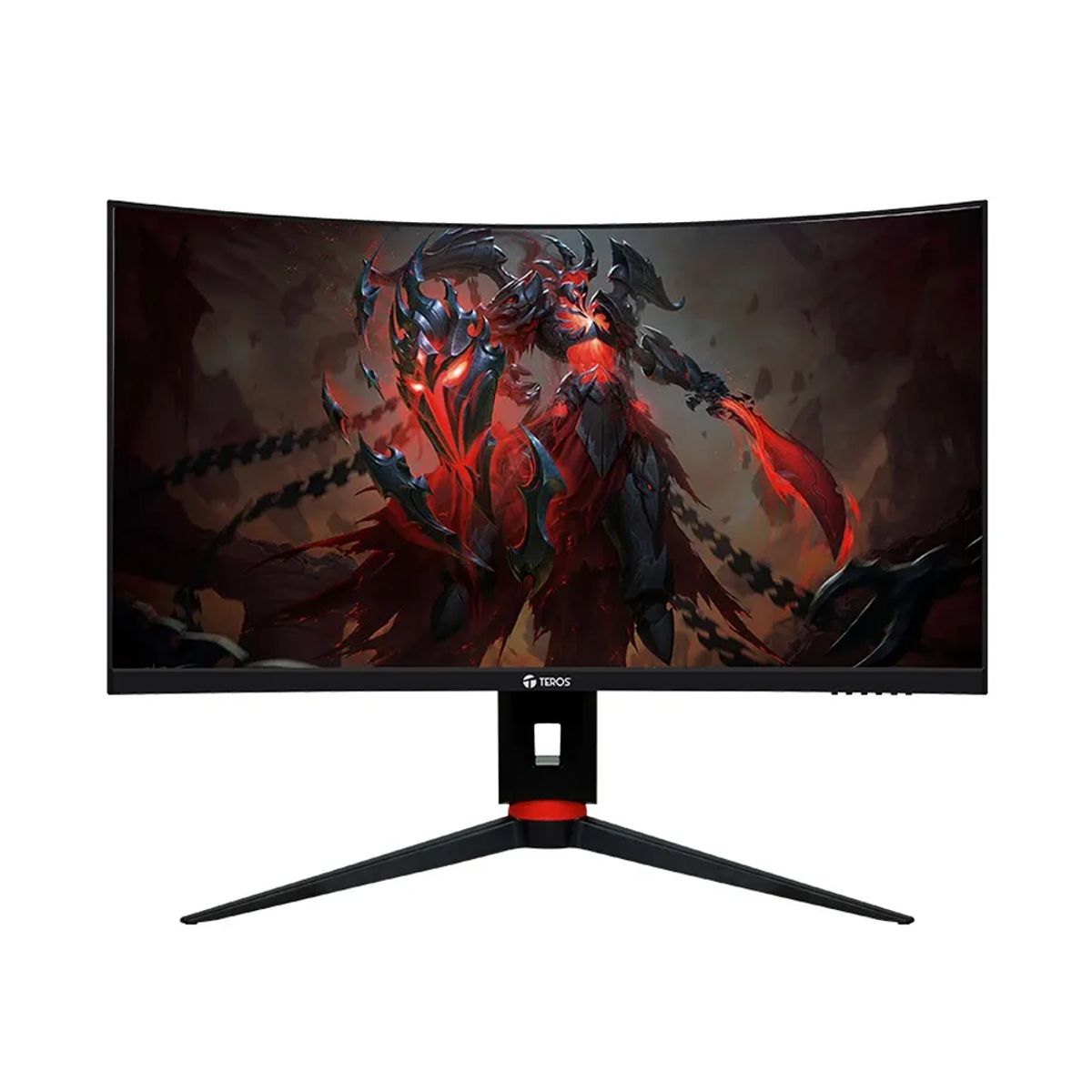 TEROS - Monitor Curvo Teros Te-2764G De 27" Fhd, 240 Hz Y 1Ms De Respuesta, Con Hdmi Y Dp Para Gam