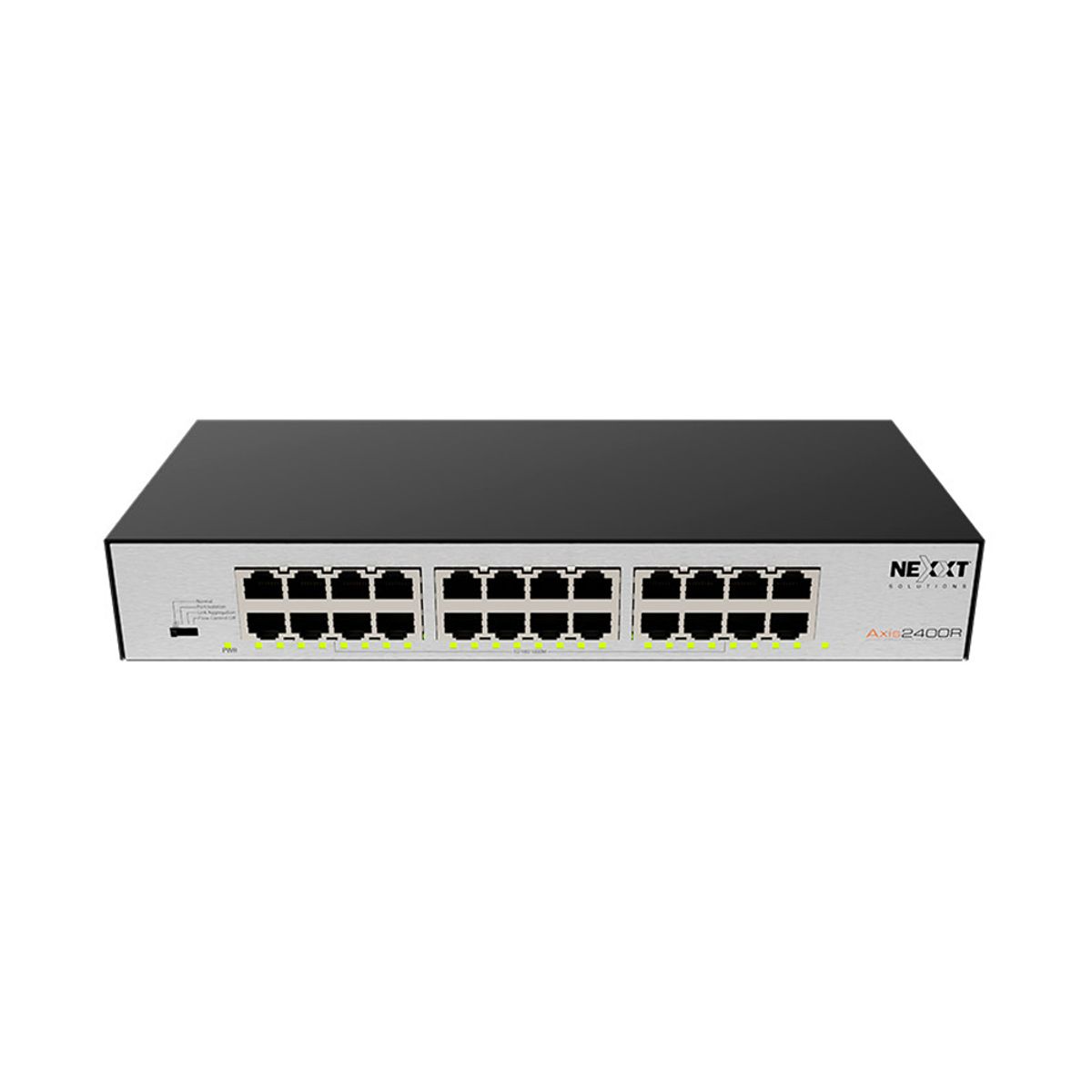 NEXT - Switch Gigabit Net Nexxt Solutions De 24 Puertos 10/100/1000 - Conectividad Rápida Y Efici