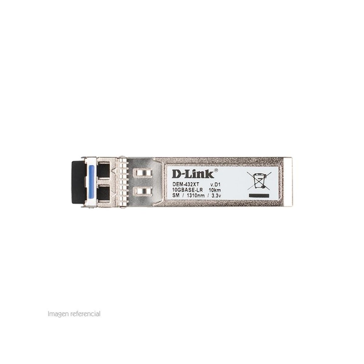 DLINK - Transceptor D-Link Dem-432Xt Sfp+ 10G Con Alcance De 10 Km Para Conexiones Rápidas Y Segur