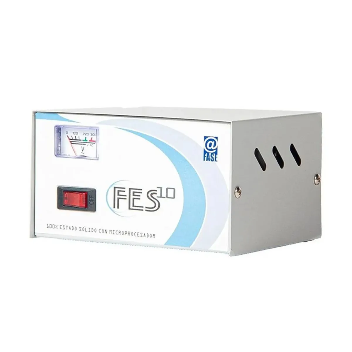 ELISE - Estabilizador De Voltaje Elise Fes-10, Estado Sólido, 1Kva Ideal Para Protección Eléctrica