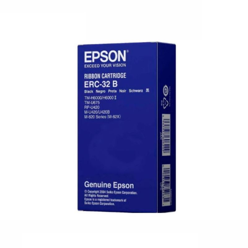 EPSON - Cinta De Rollo Epson Erc-32B Para Impresoras Térmicas - Alta Calidad Y
