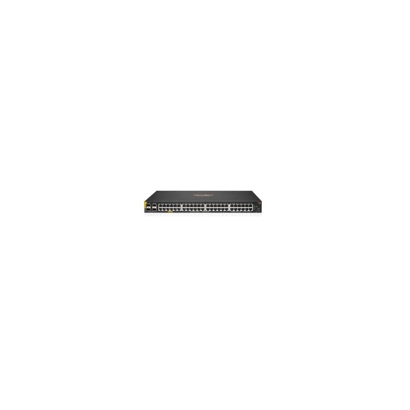 HP - Aruba 6100 Switch De Red 48 Puertos Gigabit Y 4 Sfp+, Ideal Para Empresas Conectadas