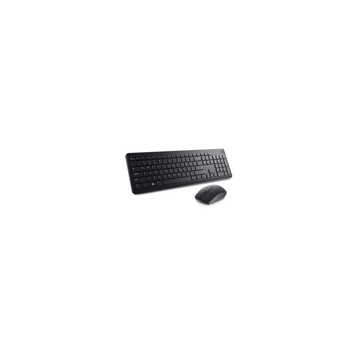 DELL - Teclado Y Ratón Inalámbricos Dell Km3322W En Negro, Usb 2.4Ghz, Óptico 1000 Dpi, Compatibl