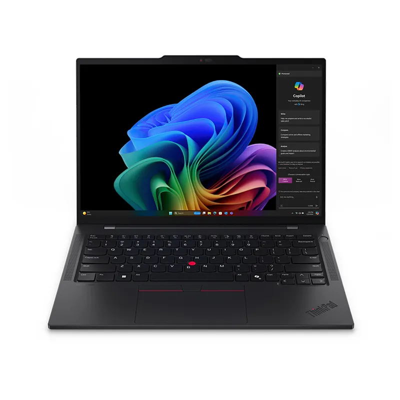 LENOVO - Lenovo Thinkpad T14S Gen 6 Portátil Ligero Con Snapdragon X Elite Hasta 34Ghz 16Gb Ram