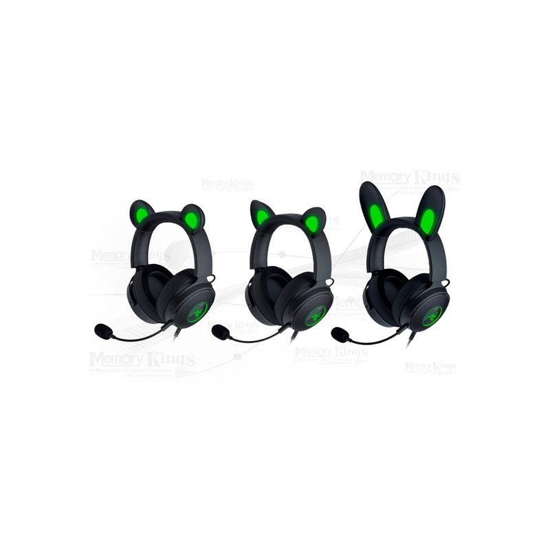 RAZER - Auriculares Razer Kraken Kitty V2 Pro - Tamaño Completo, Cableado Usb, Aislamiento De Ruid
