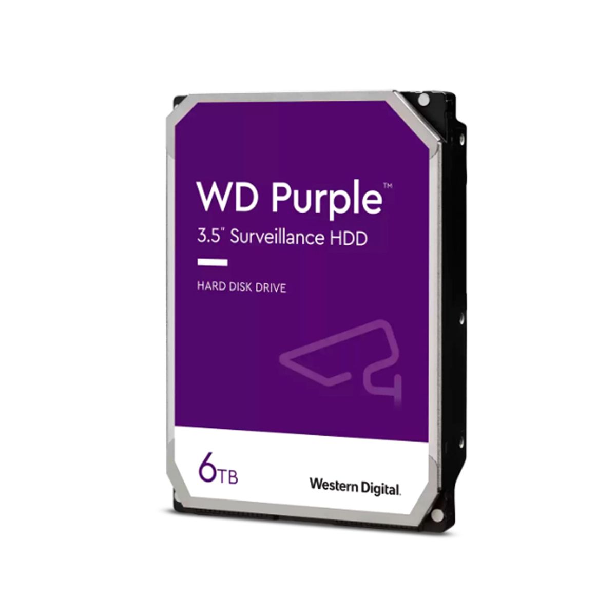WESTERN DIGITAL - Disco Duro Interno Wd Purple De 6Tb  Ideal Para Vigilancia 35 Sata 6GbS 5400Rpm