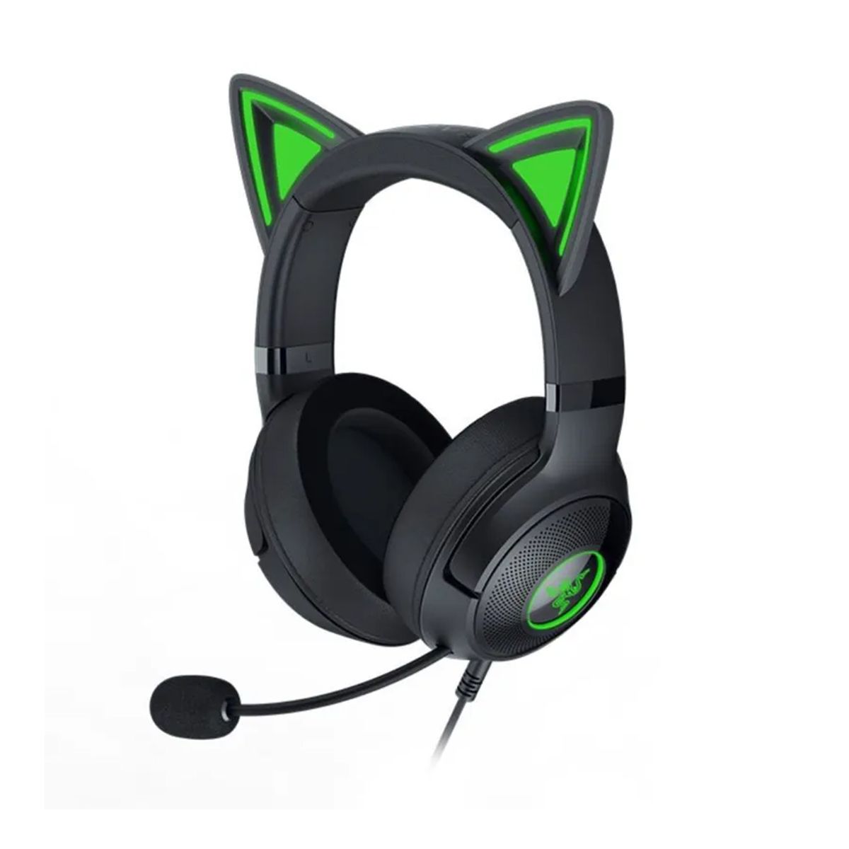 RAZER - Razer Kraken Kitty V2 - Auriculares Gamer Cableados Usb - Tamaño Completo Aislamiento De