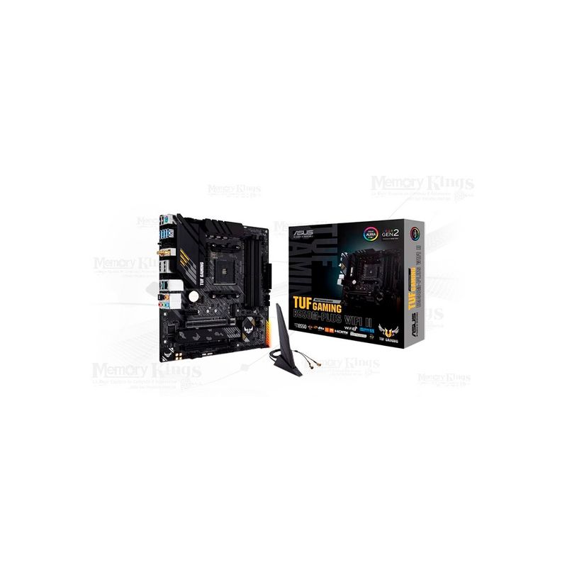 ASUS - Placa Base Asus Tuf Gaming B550M-Plus Wifi Ii Micro Atx Am4 Con Chipset Amd B550 Y Conecti