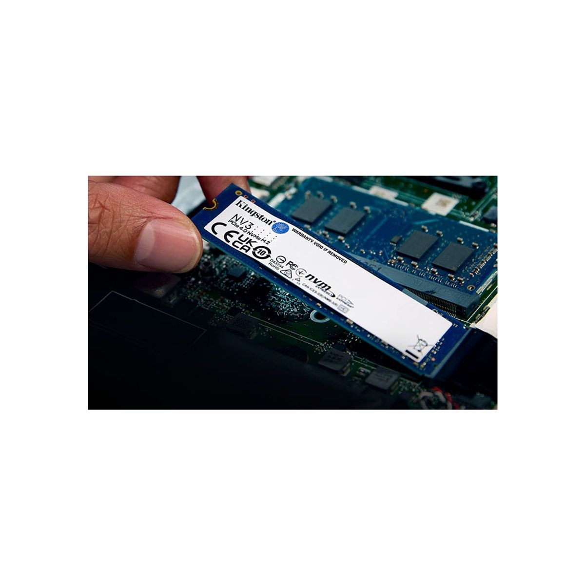 KINGSTON - Unidad De Estado Sólido Kingston Nv3 2Tb M.2 2280 Nvme 4.0 - Rápido Y Compatible Con Lapto