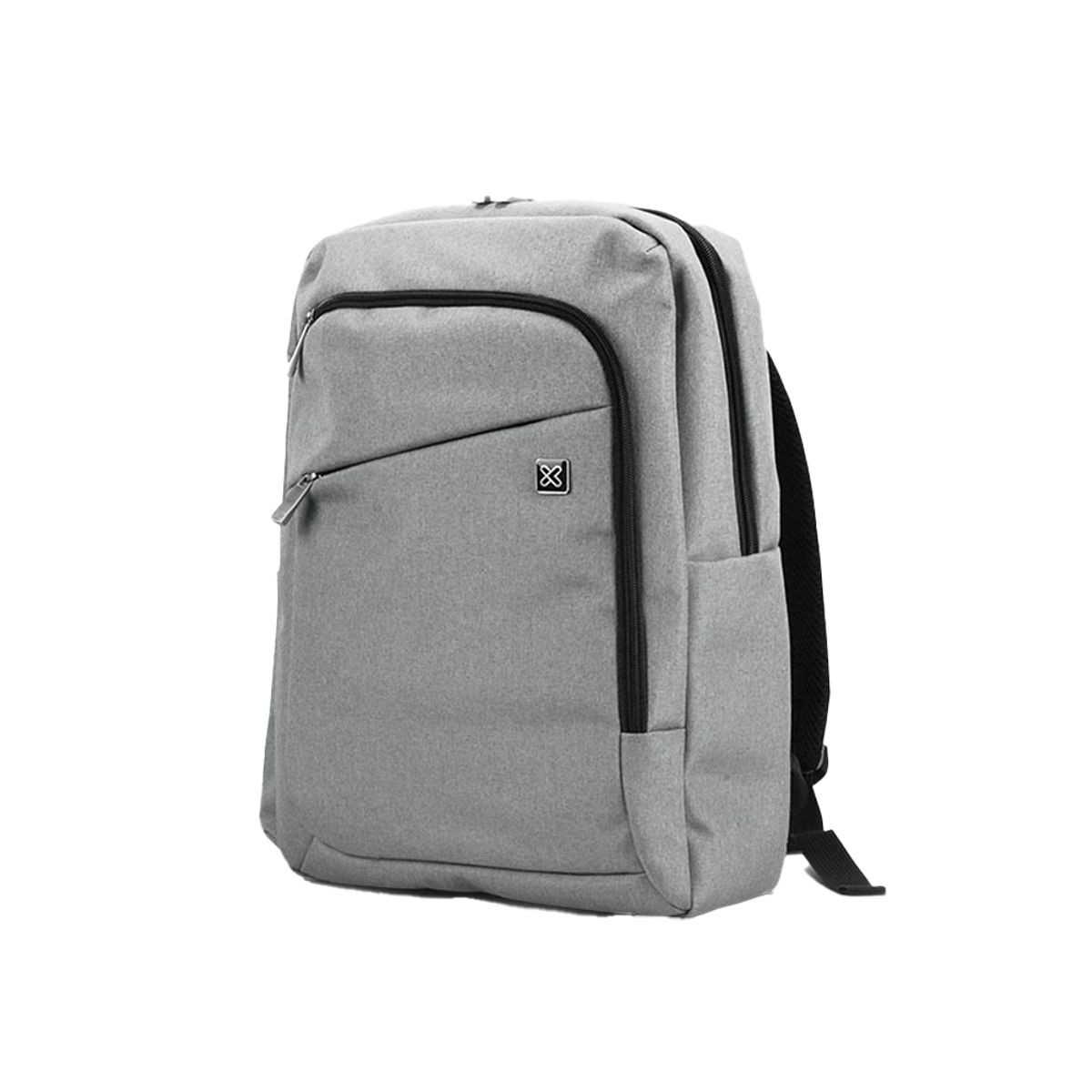 KLIP XTREME - Mochila Para Laptop Klip Xtreme De 156 En Poliéster 100D - Color Gris Claro Ligera Y Re