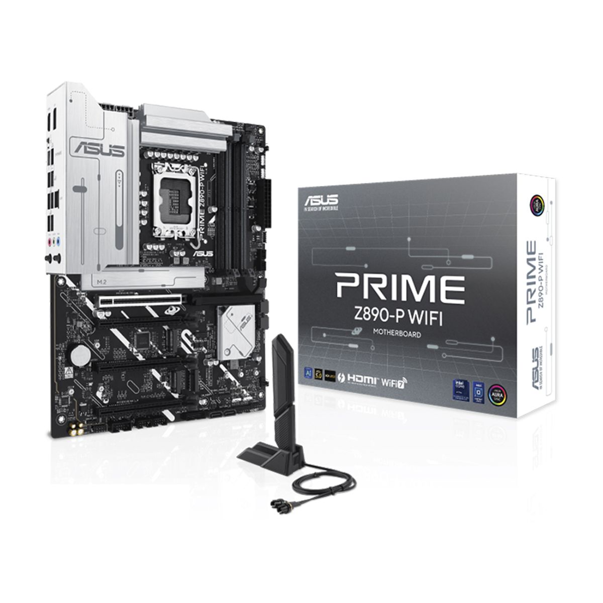 ASUS - Placa Base Asus Prime Z890-P Atx Con Wifi, Chipset Intel Z890, Hdmi Y Displayport, Lga 185