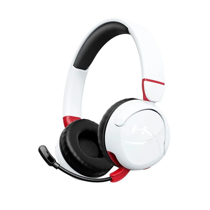 HYPER - Auriculares Gaming Inalámbricos Hyperx Cloud Mini Para Niños - Color Blanco Sonido Envolv