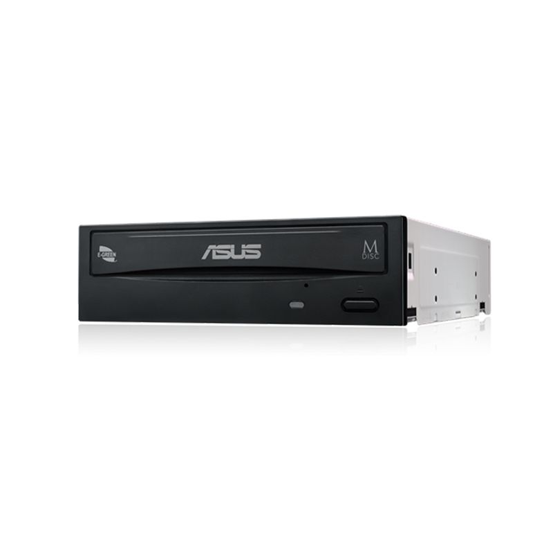 ASUS - Grabador Dvd Sata Asus Super Multi 24F1St - Alta Velocidad Compatibilidad Y Diseño Compac