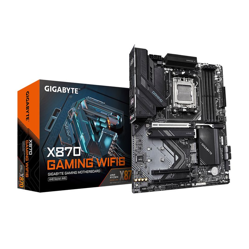 GIGABYTE - Placa Base Gigabyte X870 Gaming Atx Wifi 6 Chipset Amd X870 Socket Am5 - Rendimiento Su