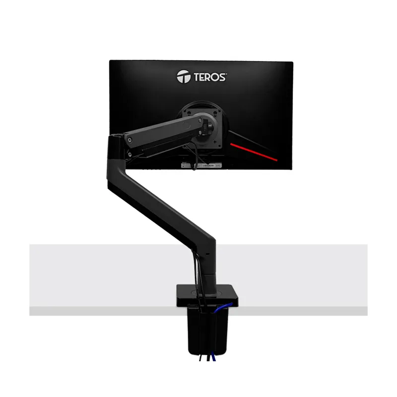 TEROS - Soporte De Monitor Teros Te-7113 Para Pantallas De 22 A 35 - Ajustable Ergonomía Y Esti
