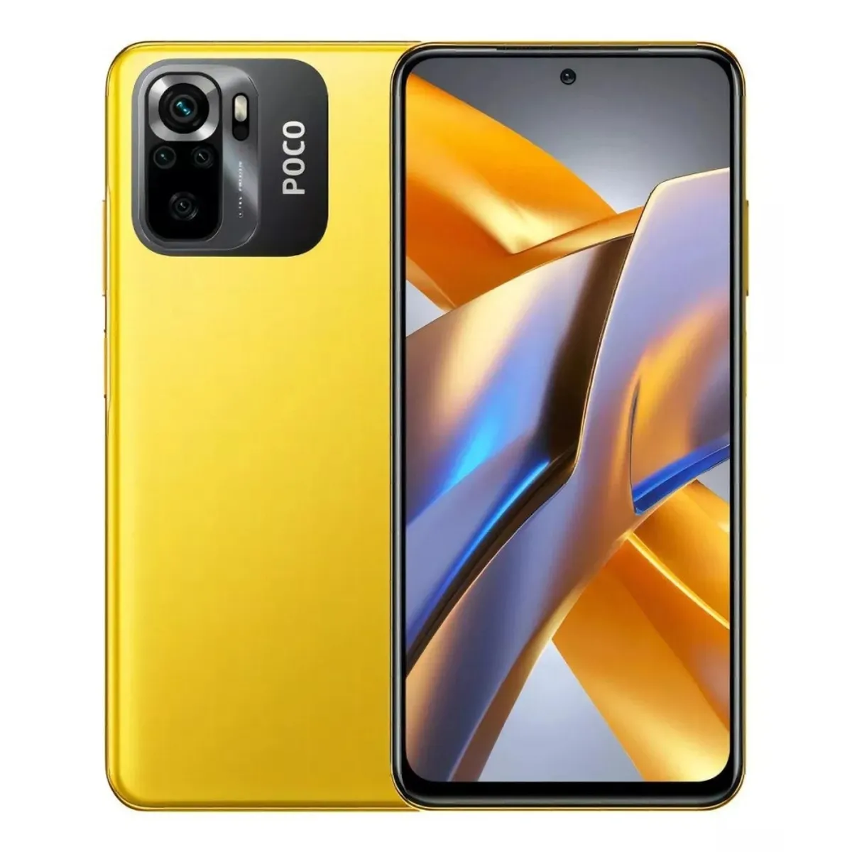 XIAOMI - Xiaomi Poco M5S - Smartphone Android 128 Gb - Amarillo - Pantalla Táctil - Conectividad Eu